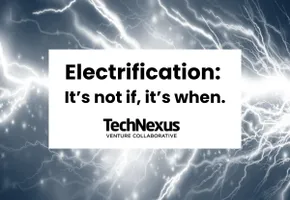 Electrification: It’s not if, it’s when.