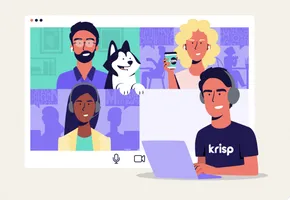 Krisp brings noise cancellation, AI transcription and more to supercharge your work calls