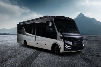 Meet the world's first range extended electric Class A motorhome from THOR and Harbinger