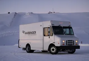 Watch Harbinger’s electric trucks stand the test of harsh winter conditions